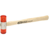 KS TOOLS Maillet Nylon 200g - Manche Frêne, Ø28mm, Pour Travail Du Bois Et Montage Délicat