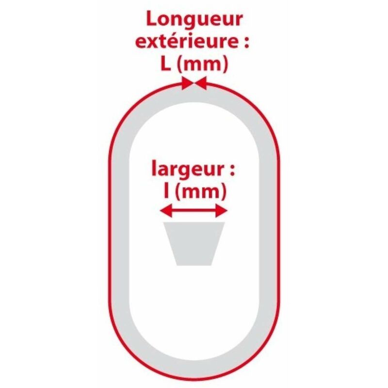 Lot De 2 Courroies Trapézoïdales Pour Tondeuse Toro 53,3 Cm - Réf. 110-9429, 20-7159, 9,5 X 813 Mm
