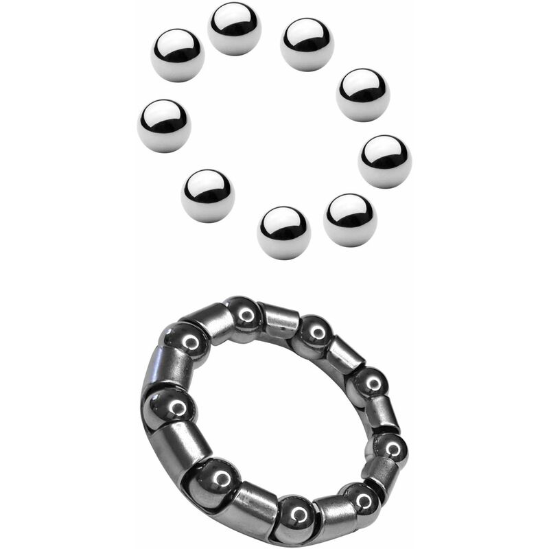 10pcs Butée à Roulement à Billes Miniature F5-12M 5x12x4mm - Haute Précision Acier