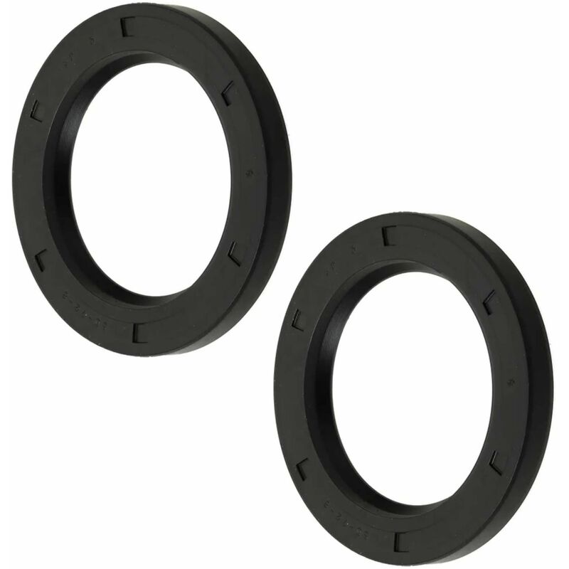 Lot De 2 Joints à Lèvre NBR 50x90x13 Mm CB - Caoutchouc Nitrile Avec Ressort, Pour Arbres Rotatifs, étanchéité Huile Et Fluides
