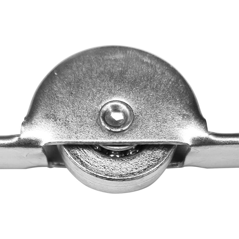 Chariot à Galet Porte De Garage Cyclingcolors 230x104 Mm – Déport 22/28 Mm