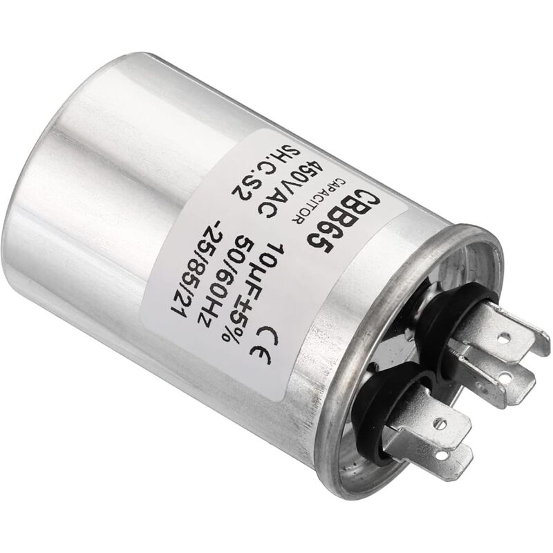 Condensateur Moteur CBB60 5µF 450V Permanent - Démarrage Moteur - Marque FUKLUKSAUFR - Neuf