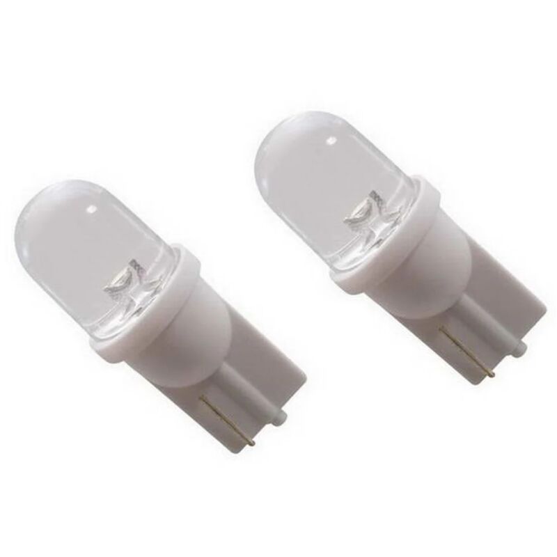 Alopee Lot De 20 Ampoules LED W5W T10 501 Blanc 12V - Éclairage Intérieur Et Extérieur Voiture