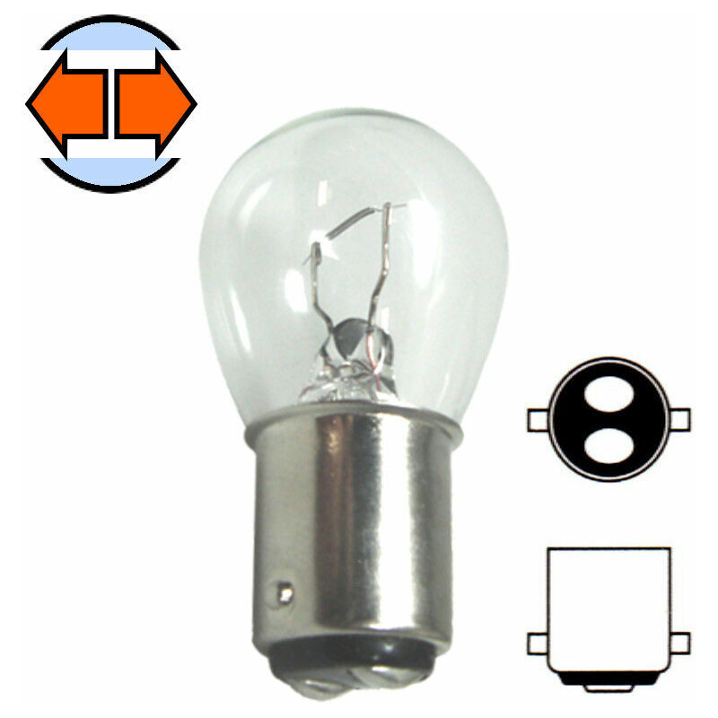 2x Ampoules BA15D 15W 6V - Pour Voiture, Moto, Scooter - Cyclingcolors