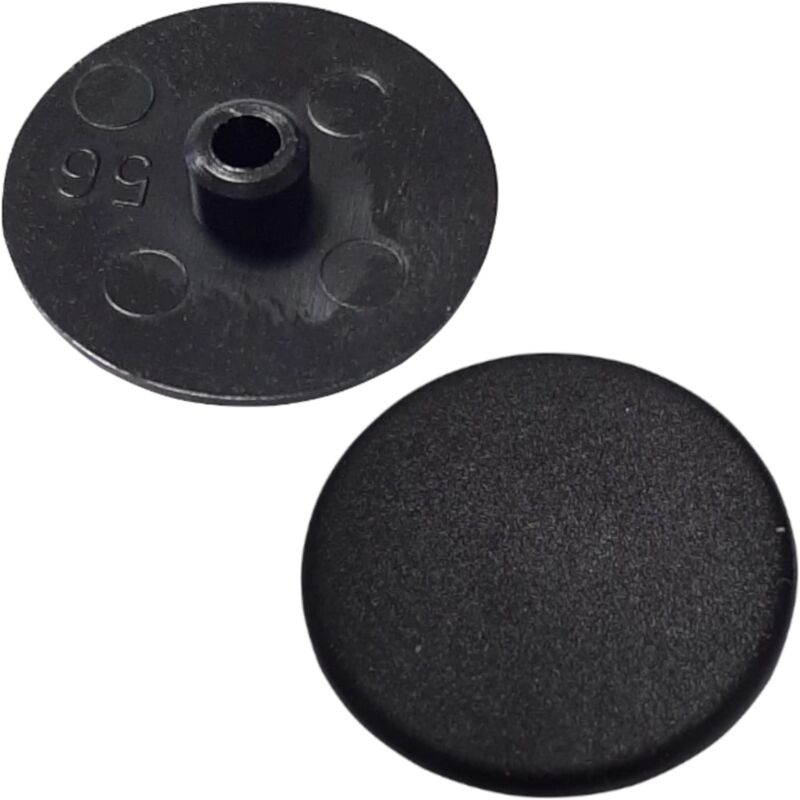 Lot De 20 Cache-vis Plastique Blanc Tête Plate - Pour Vis CHC/FHC 15mm SW4 - Neuf