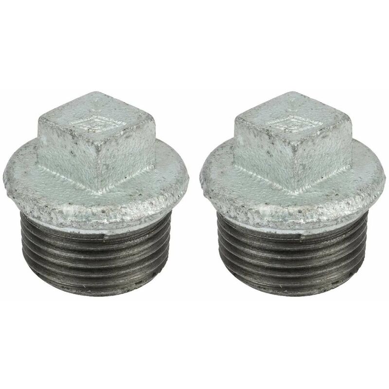 2x Bouchon Fonte M le Galvanis 8x13 1 4 Raccord 290 Plomberie Capuchon 