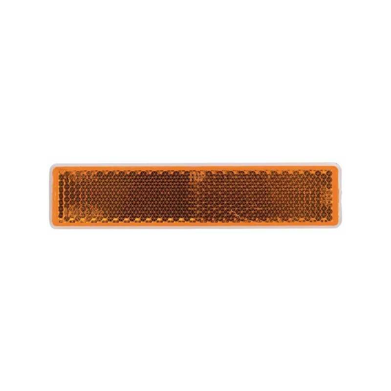 Réflecteur Orange 58mm Pour Voiture Ou Remorque - Catadioptre Latéral