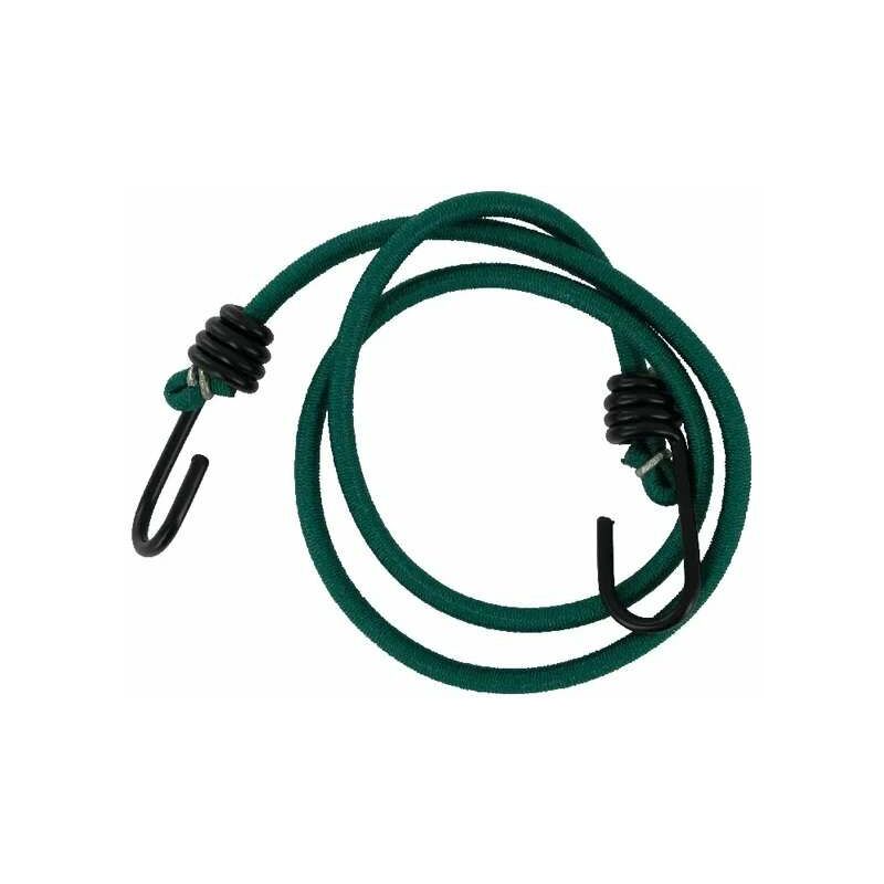 SANDOW Tendeur Vélo Plat Double Fil Avec Crochets Vert – Résistance 40 Kg, 0,80 M