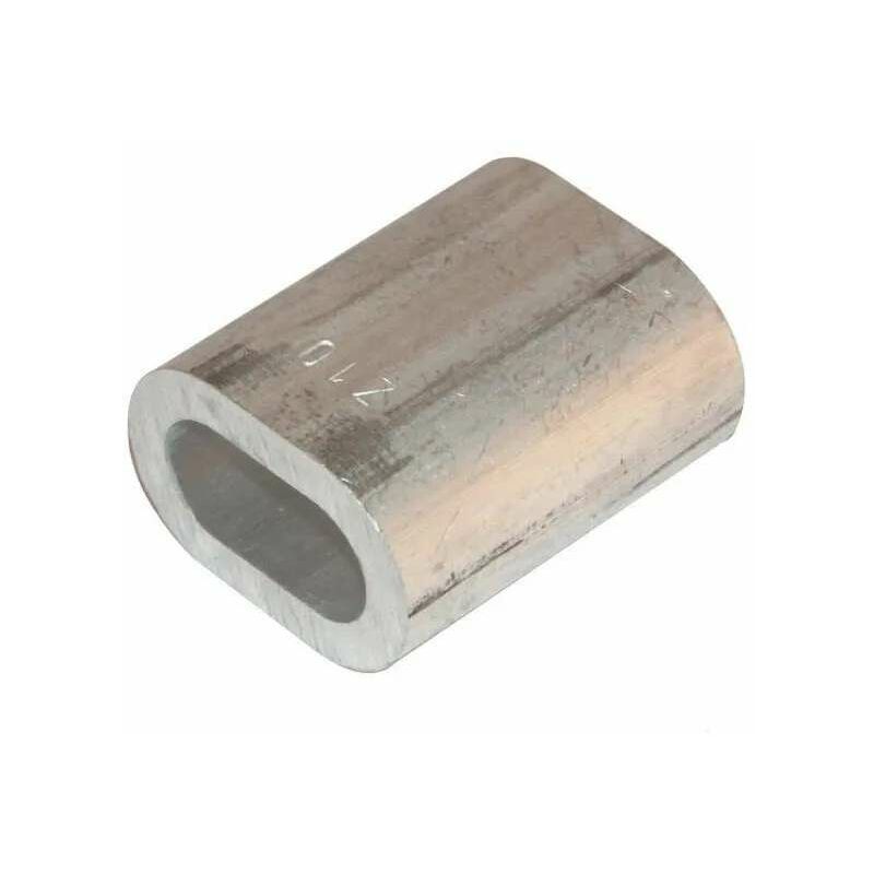 Sourcing Map Lot De 200 Manchons à Sertir Ronds En Aluminium