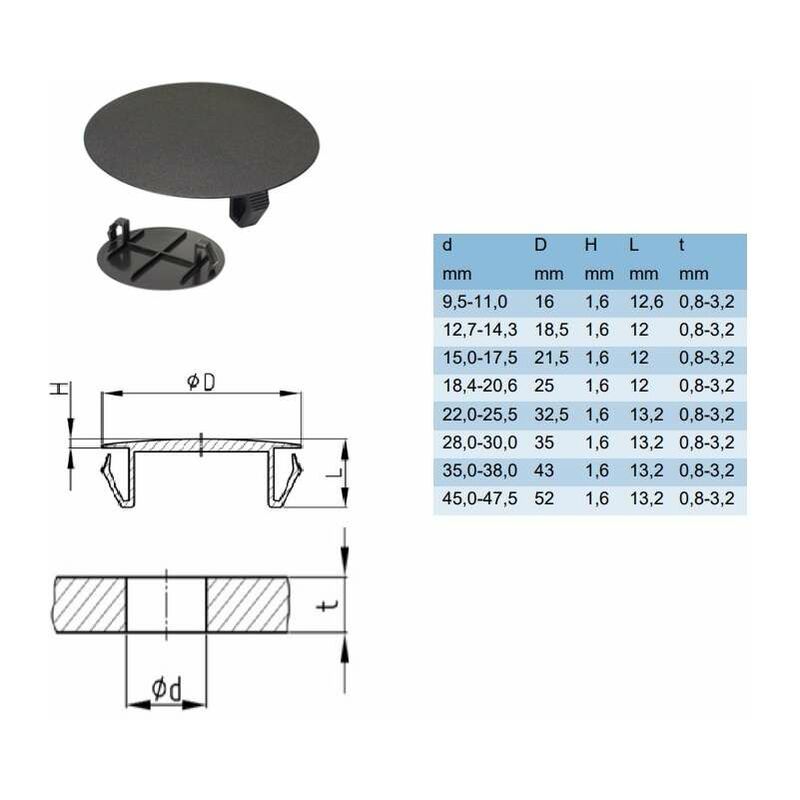 10x Cache Vis Bois Pin Tête Bombée Bouchon Capuchon Trou Disque Meubletable Chaise Lit Paisseur 11mm Diamtre Extrieur 20mm Diamtre Intrieur 15mm 59484840