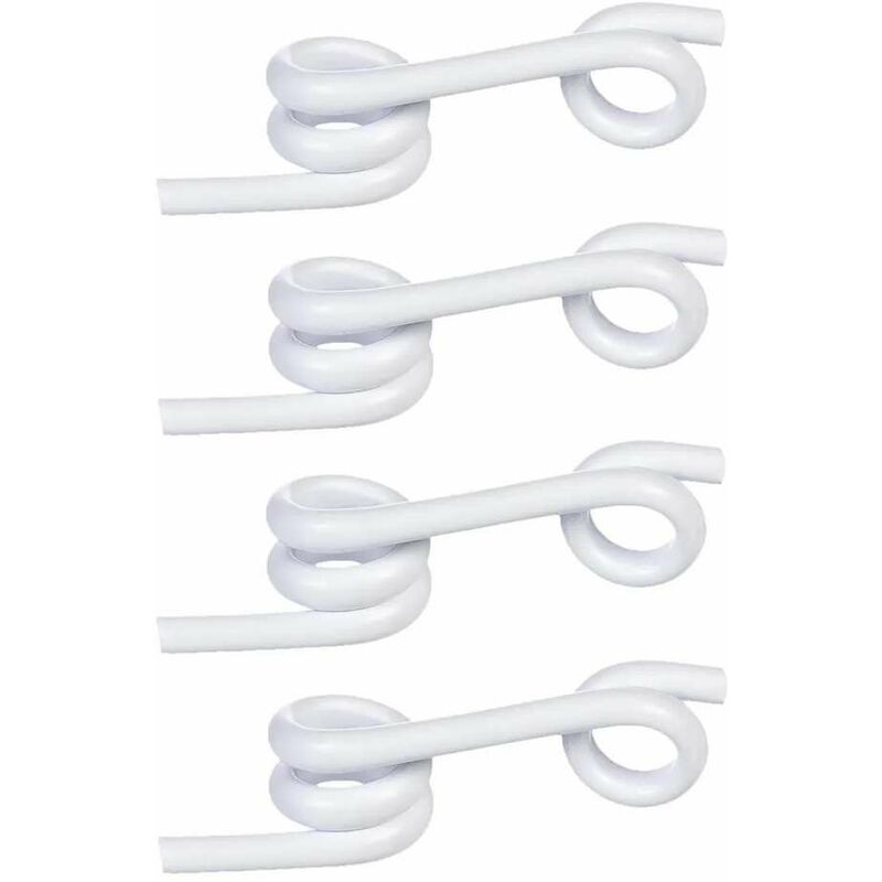 VEVOR Fil de clôture électrique 500 m, corde en fibre HDPE et fil inox