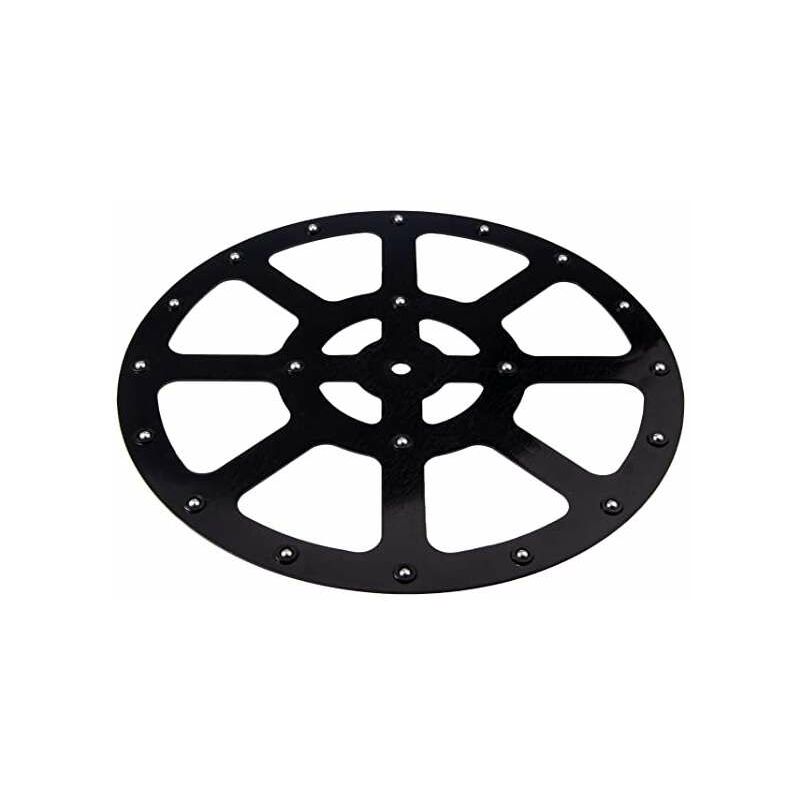 Plateau Rotatif TV 57x57mm - Support Pivotant 360° Capacité 50kg Roulement à Billes