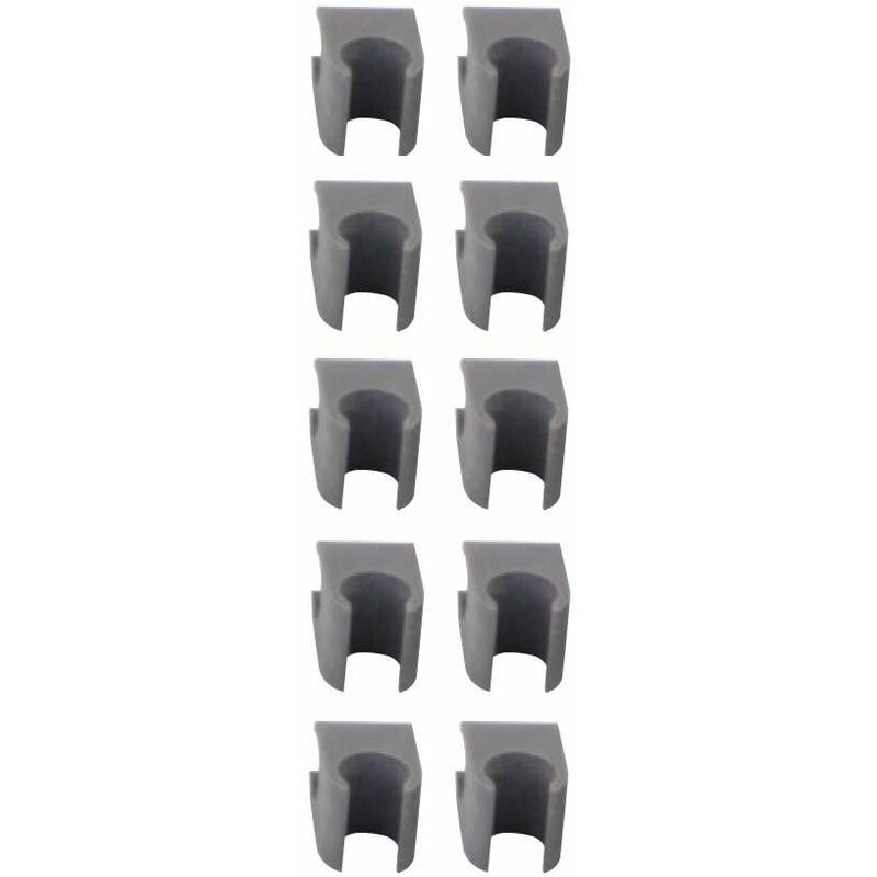 10 Séparateurs De Cintre Ronds 9cm - Organisateur Garde-Robe, Marqueur Taille Vêtements