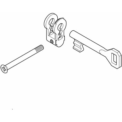 Serrure À Mortaise | Entrée 60-68 Mm | Serrure Pour Portes En Bois