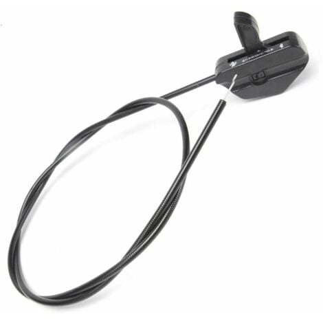 Manette De Gaz Commande D'accélérateur En Plastique Avec Câble 1,50m Universelle Tondeuse Tracteur Autoportée Entretien Parc Jardin Réparation