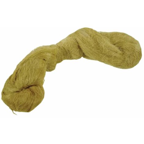 Cyclingcolors – Chanvre d'étanchéité 200g – Imperméable et résistant à la température – Pour tuyaux eau, air et chauffage – Facile à retirer
