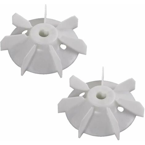 2x Ventilateur de moteur électrique universel 80mm x 19,2mm 5 lames Refroidissement Ventilation Régulateur Réparation Pompe