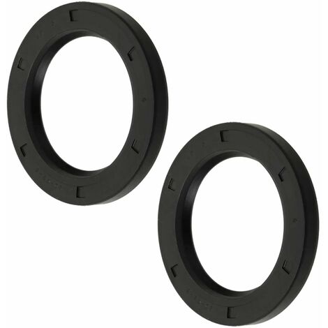 2x Joint d'arbre bague à lèvre pour l'étanchéité des composants mécaniques rotatifs DIN 3760 Huile Transmission Moteur Spi Mécanique Bourrage Ressort, 10 x 30 x 10