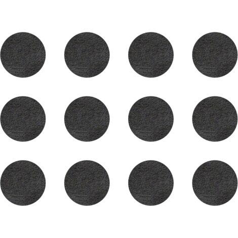 12x Cache vis adhésif autocollant diamètre 40mm protection bouchon trou obturateur meuble table chaise maison, Chêne pietra
