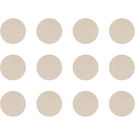 12x Cache vis adhésif autocollant diamètre 40mm protection bouchon trou obturateur meuble table chaise maison, Cachemire