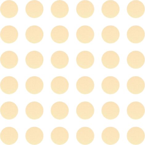 36x Cache vis adhésif autocollant diamètre 25mm protection bouchon trou obturateur meuble table chaise maison, Sable