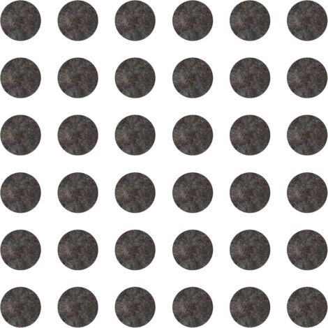 36x Cache vis adhésif autocollant diamètre 25mm protection bouchon trou obturateur meuble table chaise maison, Atelier foncé