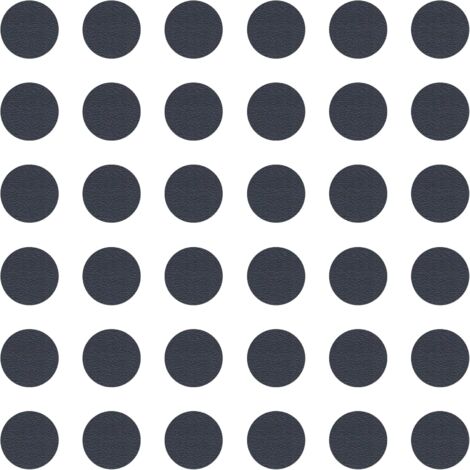 Cyclingcolors – Lot de 36 caches vis adhésifs autocollants 25mm – Protection contre poussière et humidité – Couleur anthracite pour meubles et chaises (1/4)