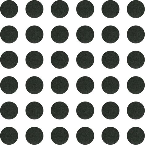 36x Cache vis adhésif autocollant diamètre 25mm protection bouchon trou obturateur meuble table chaise maison, Vert bouteille