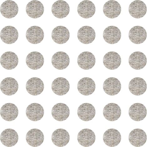 36x Cache vis adhésif autocollant diamètre 25mm protection bouchon trou obturateur meuble table chaise maison, Granite
