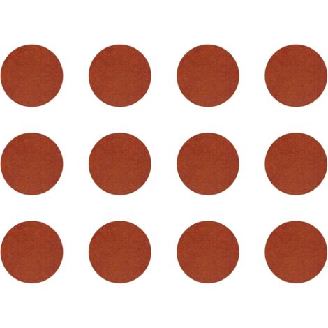 12x Cache vis adhésif autocollant diamètre 40mm protection bouchon trou obturateur meuble table chaise maison, Poirier
