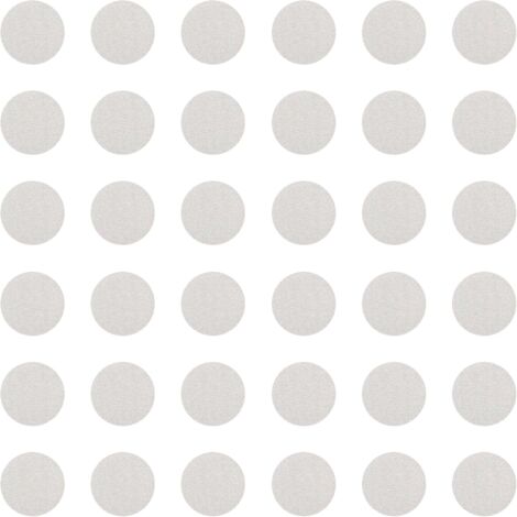 36x Cache vis adhésif autocollant diamètre 25mm protection bouchon trou obturateur meuble table chaise maison, Gris