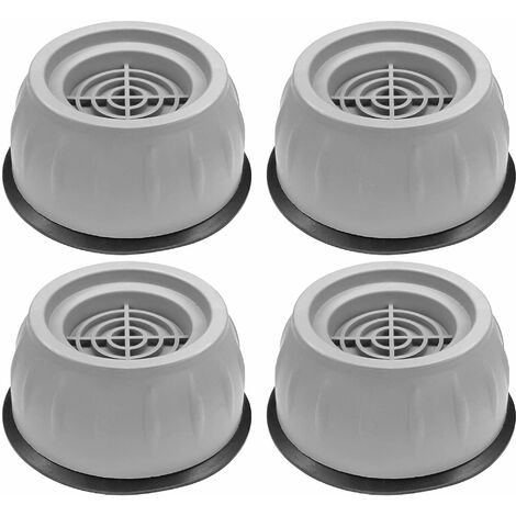 Cyclingcolors – Lot de 4 patins anti-vibration en caoutchouc pour lave-linge – Réduction des nuisances sonores – Protection des sols contre les éraflures (1/5)