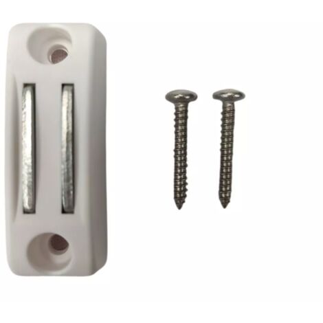 Clip bloqueur de manivelle magnétique volet Roulant blanc Support Guide Manette Plastique Universel fenêtre Mur à Visser (1/3)