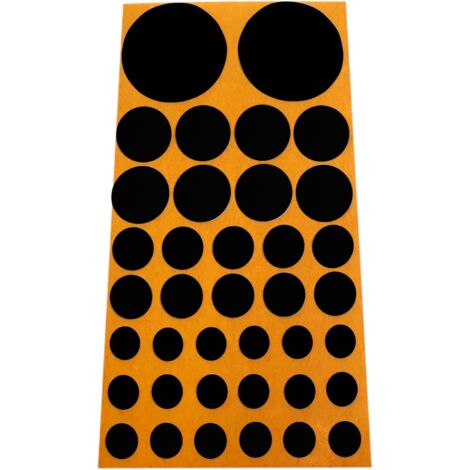 Cyclingcolors – Lot de 76 cache vis adhésif autocollant 10mm 14mm 20mm 40mm – Protection contre poussière et humidité – Finition propre pour meubles (1/4)