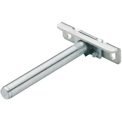 Support d'étagère réglable mural caché invisible flottant en T en acier zingué à visser Ajustable Métal Meuble Placard Décoration Fixation Décoration DIY Maison Garage Taquet Tablette, 110 x 20mm