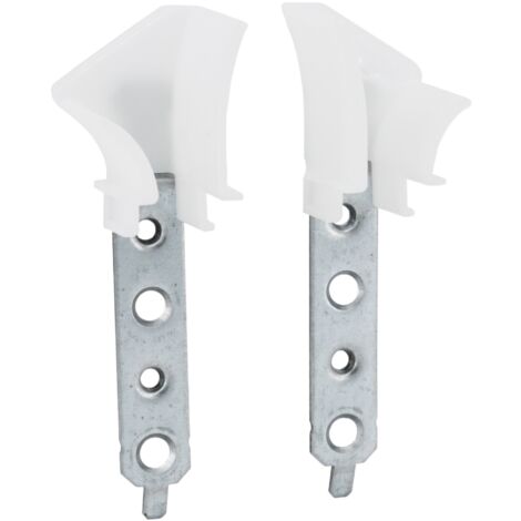 Cyclingcolors – Paire de tulipes pour volet roulant traditionnel – Pour lames de 7 à 9mm – 4 trous de fixation – Guidage efficace des lames
