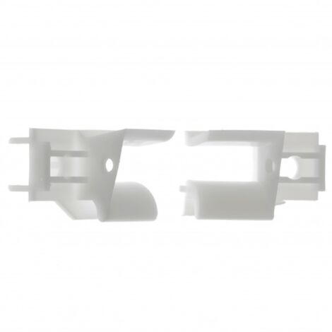 Cyclingcolors – Paire de tulipes pour volet roulant Polyréno ZF – PVC blanc – Pour lames 7 à 9 mm – Installation par clippage – Accessoire de fenêtre (1/2)