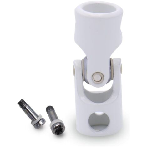 Cyclingcolors – Enrouleur manuel pour volet roulant Ø12mm – Acier zingué passivé – Joint cardan pour liaison store – Livré avec vis M5 x 16,7mm