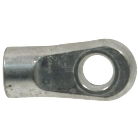 Œillet de vérin à gaz pièce de fixation en aluminium filet droit Rotule Embout Tête Amortisseur Pneumatique Bras Charnière, filetage M8 Ø trou 8,1mm