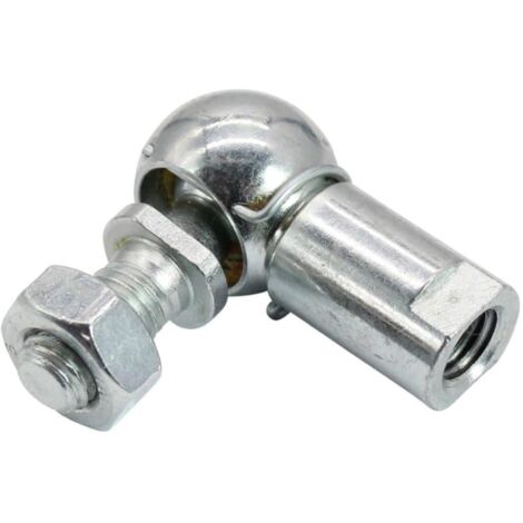 Cyclingcolors – Rotule de direction M8 droite – Acier zingué DIN 71802 – Longueur 30mm – Fixation universelle pour systèmes de direction (1/3)
