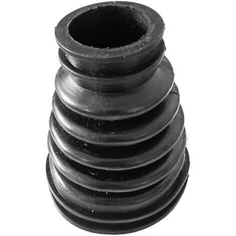 Soufflet de levier de vitesse caoutchouc universel de protection en caoutchouc souple noir Voiture Moto Tondeuse Tracteur Mini pelle Machine, 26 x 52 x 80mm (1/3)