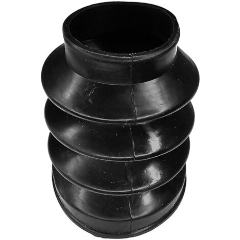 Soufflet de levier de vitesse caoutchouc universel de protection en caoutchouc souple noir Voiture Moto Tondeuse Tracteur Mini pelle Machine, 33 x 50 x 72mm