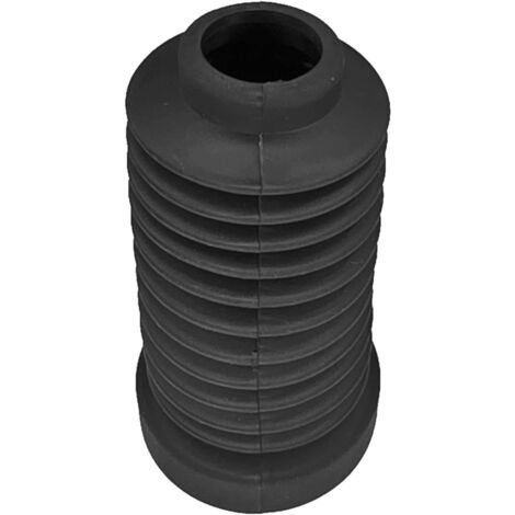 Soufflet de levier de vitesse caoutchouc universel de protection en caoutchouc souple noir Voiture Moto Tondeuse Tracteur Mini pelle Machine, 20 x 32 x 90mm