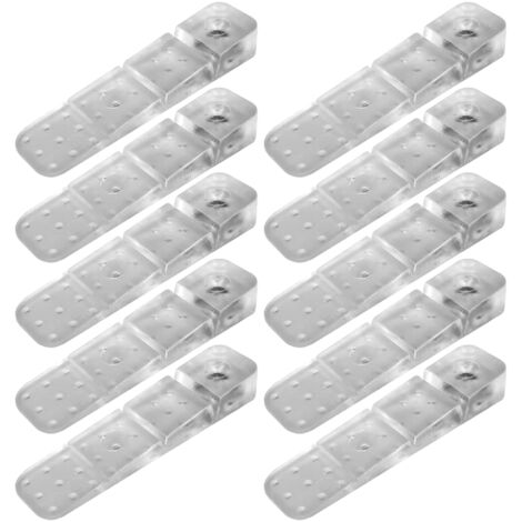 Cyclingcolors – Lot de 10 cales auto cassantes 60mm – Transparent – Ajustement optimal pour meubles – Idéal pour calage précis (1/5)