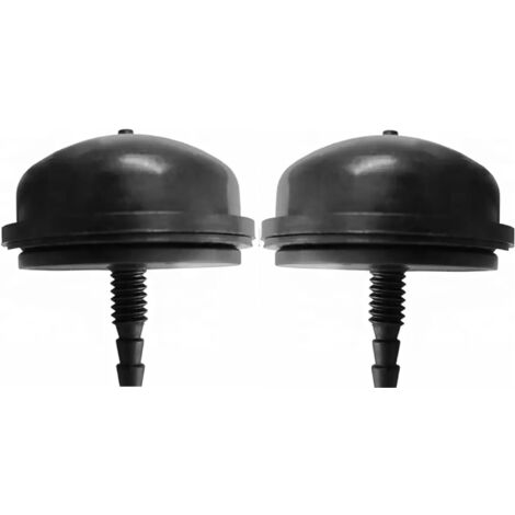 2x Pompe d'amorçage compatible avec Briggs & Sratton 394281 394281S Ampoule d'amorçe Poire Carburateur Débroussailleuse Tondeuse Tracteur Carburant Essence (1/4)
