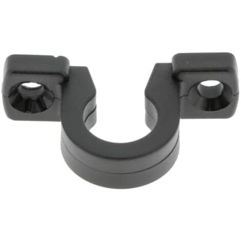 Lacet espagnolette collier en plastique noir entraxe 36mm Volet Battant Fenêtre Butée Maintien