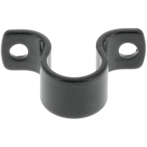 Lacet espagnolette collier en aluminium noir entraxe 30mm Volet Battant Fenêtre Butée Maintien