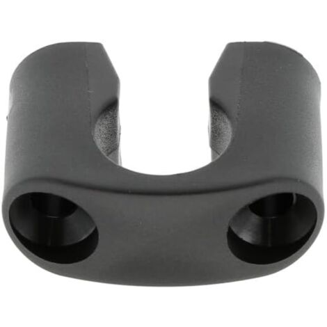 Lacet espagnolette collier en U en plastique noir entraxe 36mm Volet Battant Fenêtre Butée Maintien