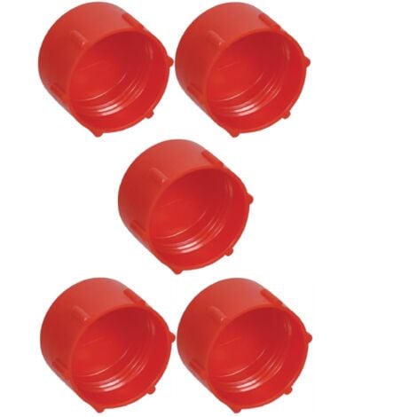 2 Jeux De Bouchons Anti-poussière Pour Raccords Hydrauliques Rapides - PVC