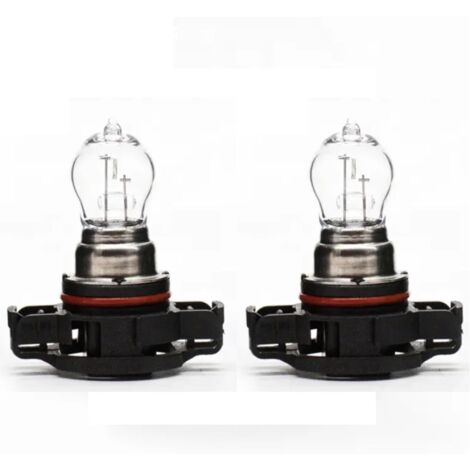 2x Ampoule PS19W 12V 19W PG20/1 voiture moto scooter éclairage feux brouillard stationnement position recul lampe jour, transparent (1/4)